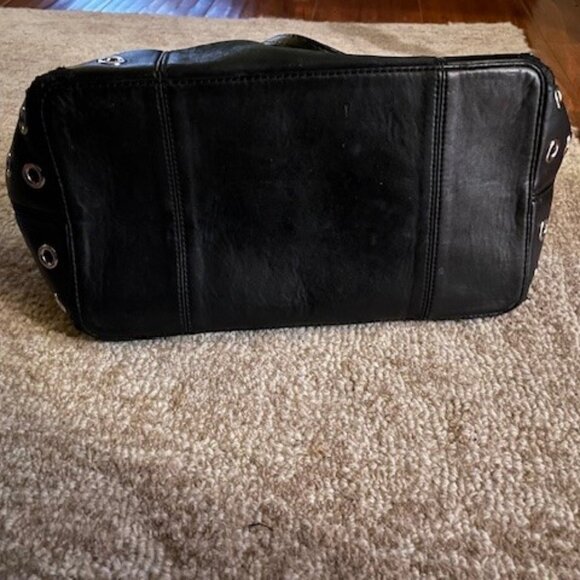 Tory Burch T-Grommet Leather Bucket Bag w Drawstring - Picture 11 of 16